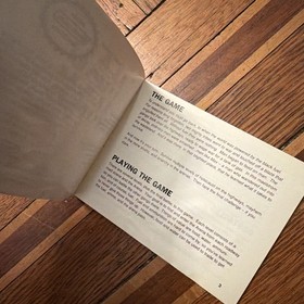 Mad Max NES Nintendo Instruction Manual Only  (writing Damage)