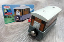 Thomas  Friends Wooden Railway Toby 7 Train Collector Card Learning Curve EUC 