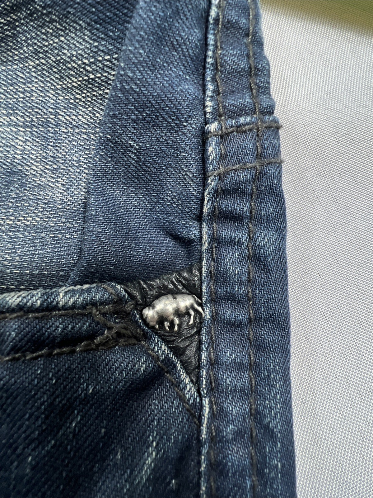 BUFFALO DAVID BITTON King Basic Slim Boot Button … - image 8