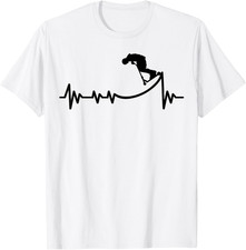 Monopattino Freestyle Cardiogram Stuntscooter Monopattino Maglietta