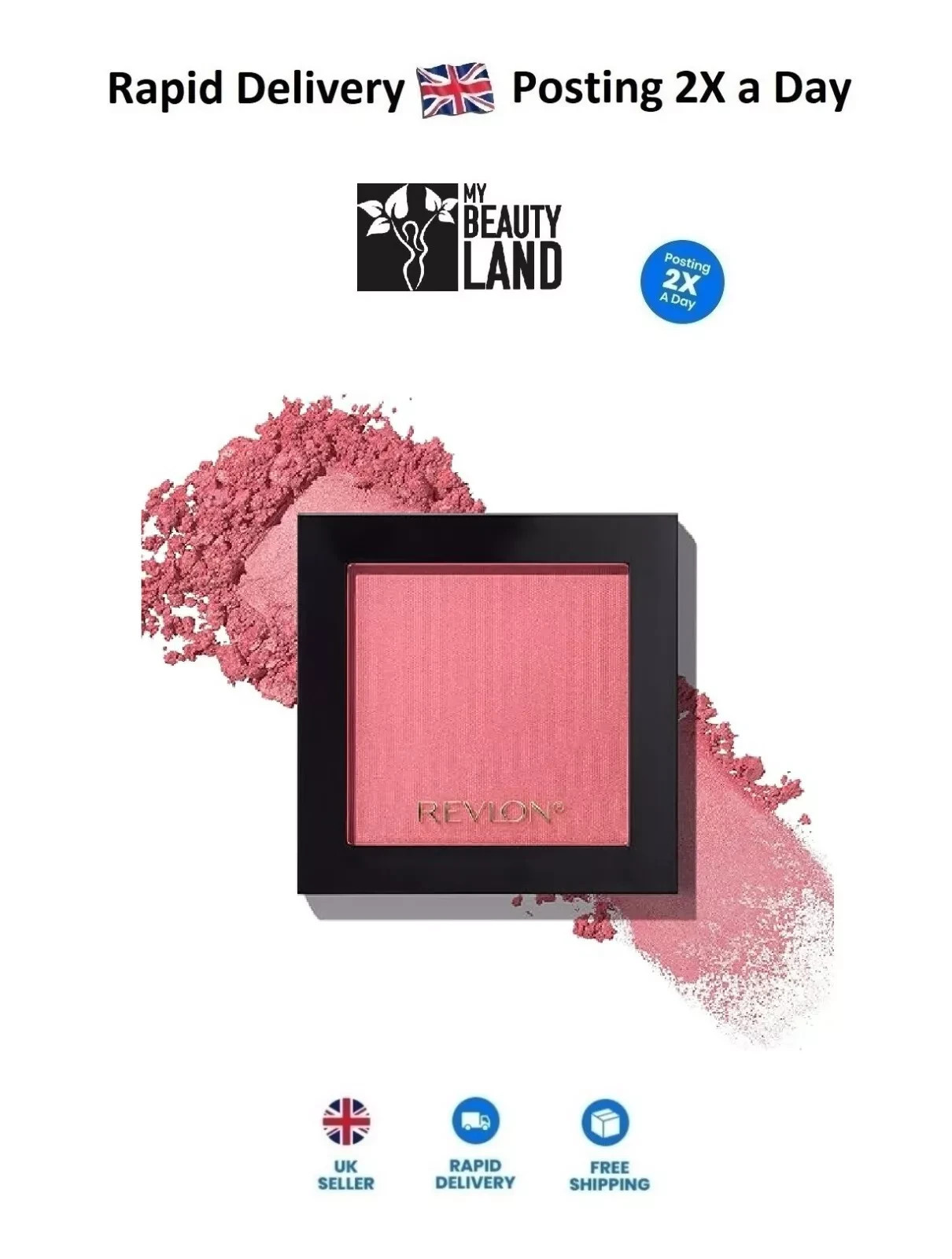 Revlon Powder Blush, 003 Mauvelous Powdery soft, Buildable  Microfine Colour