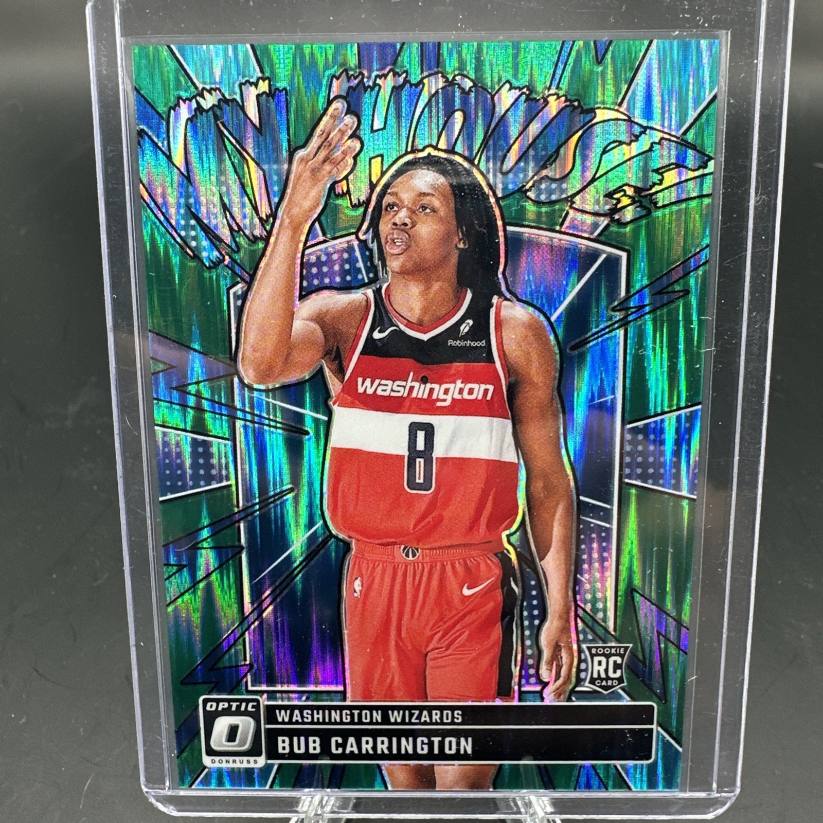 2024-2025 Donruss Optic My House Bub Carrington Green Shock Prizm/149