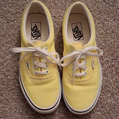 VANS Old Skool Low Top Men's Mustard Yellow Size 7