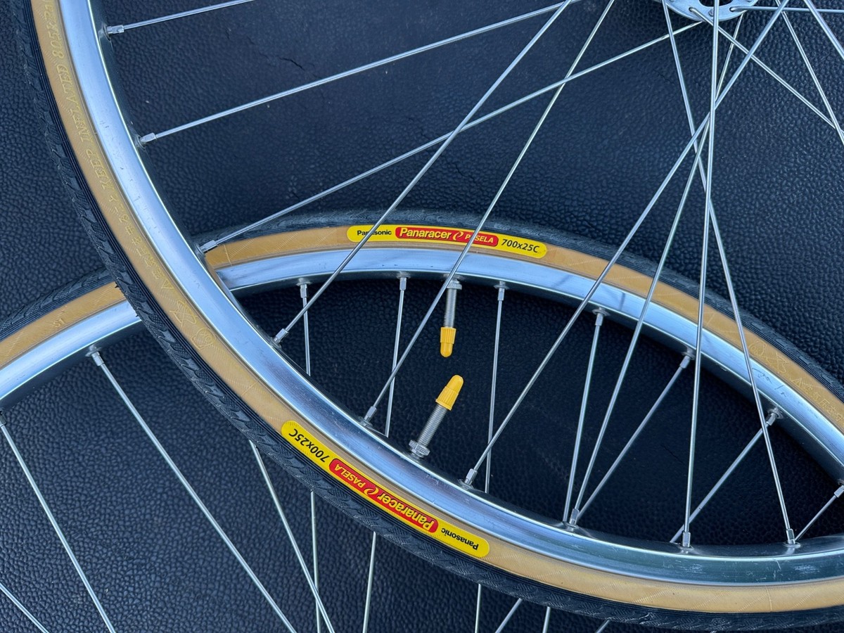 Campagnolo C-Record/Croce D'Aune sur paire de roues Mavic MA 40 28 - The Ritzler