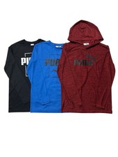 Puma Boys Crew Neck Long Sleeve 3 Pack