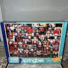 Springbok 350 Piece Jigsaw Puzzle Nutcracker Collection Big Pieces New