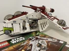LEGO Star Wars: Republic Gunship (75021) No Yellowing INCOMPLETE NO MINIFIGURES