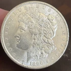 1890 P Morgan Silver Dollar ~ BRILLIANT UNCIRCULATED ~ BU MS ~ 90% Silver $1