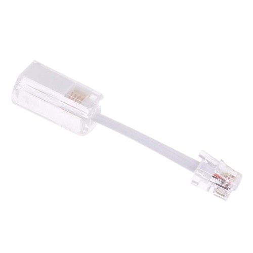 RJ9 4P4C Handsets Telephone Cord Adapter 360 degree Swiveling Cable Untangler - Photo 3/10