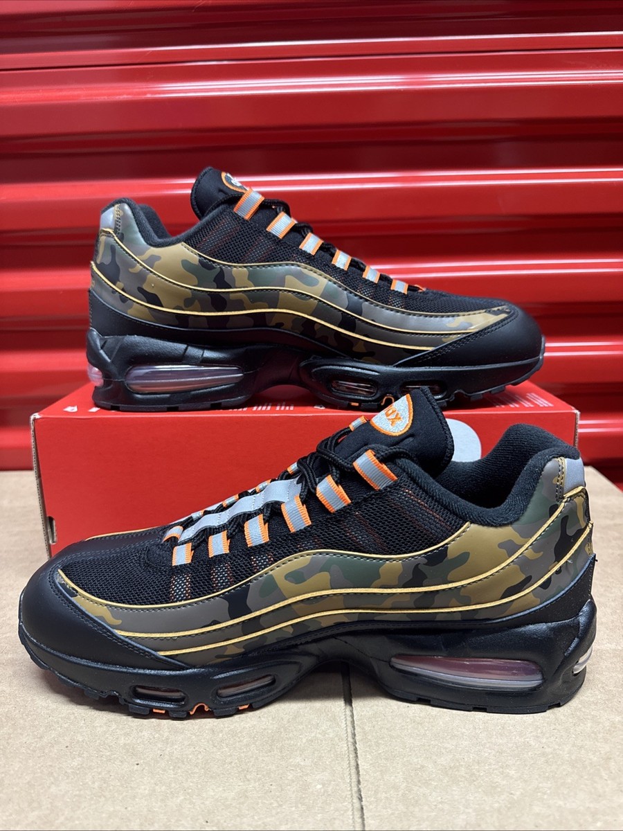 Men's Size 11.5 - Nike Air Max 95 OG Orange Camo HQ1973-001 | eBay