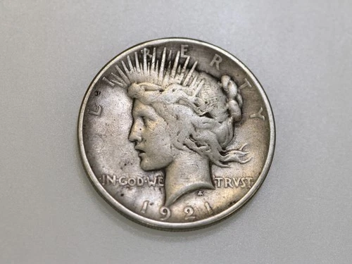 1921-P $1 PEACE SILVER ONE DOLLAR