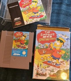NES - The Simpsons / Bart Vs. Space Mutants - CiB