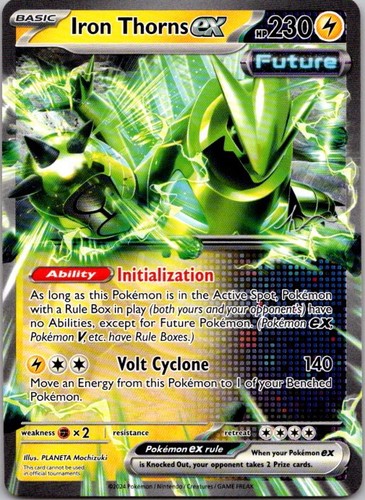 2024 Pokemon Iron Thorns ex World Champion Deck Fernando Cifuentes Non-Holo Card