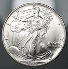 1995 American Silver Eagle - Choice Uncirculated !!