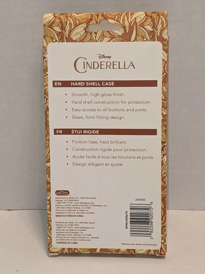 Funda rígida protectora Disney Cenicienta iPhone 5/5S/SE *NUEVA* Foto 2 de 2