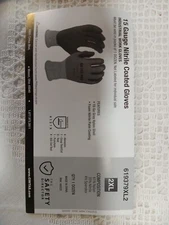 The Safety Director Nitrile Coated Work Gloves 12 Pair 2XL Similar To MaxiFlex