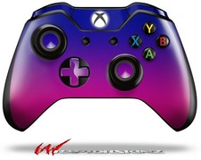 Smooth Fades Hot Pink Blue Skin for XBOX One Controller