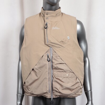CMF COMFY OUTDOOR GARMENT OVERLAY DOWN VEST IN BEIGE