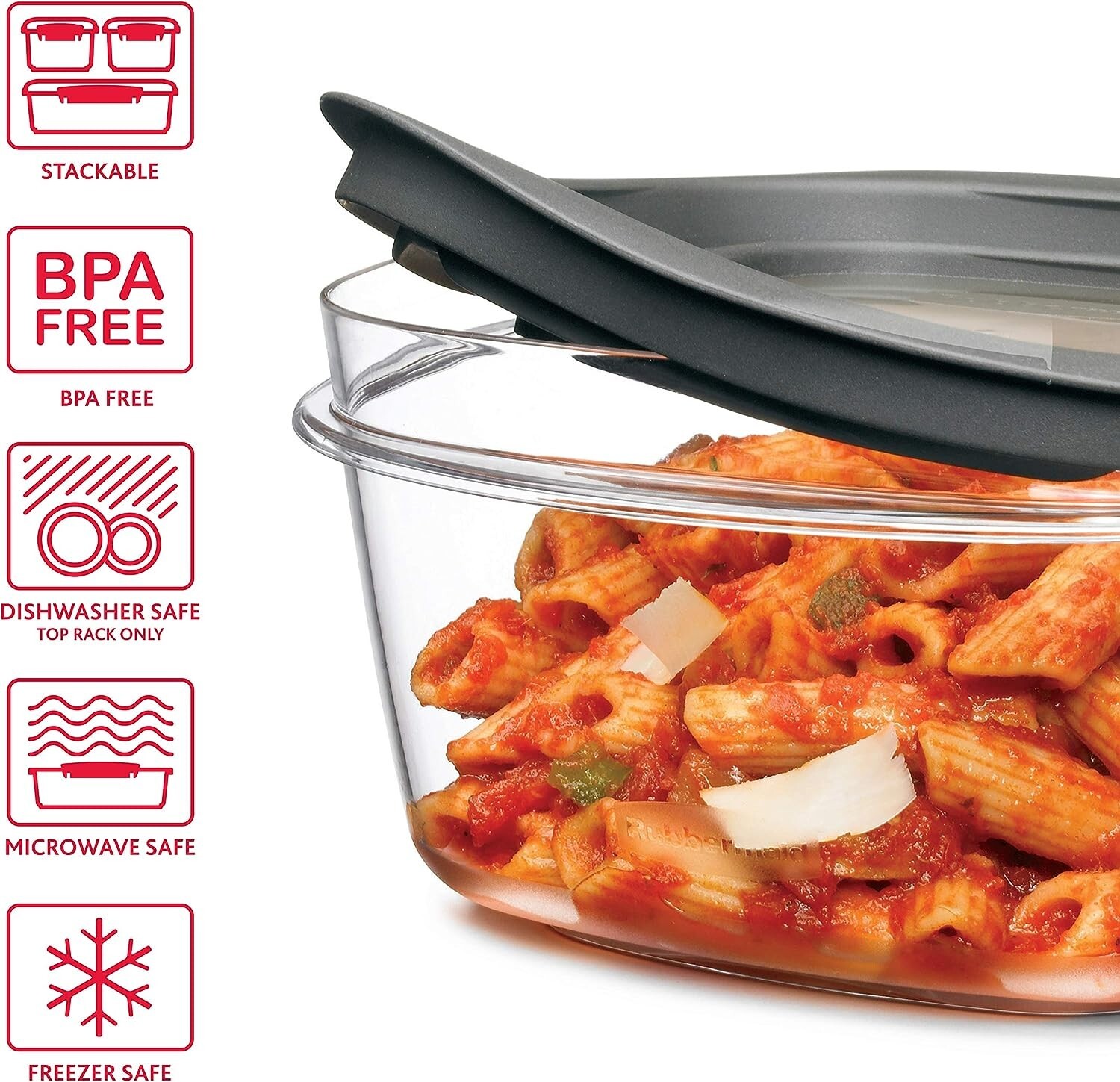 28-Piece Food Storage Containers with Snap Bases for Easy Organization and Lids