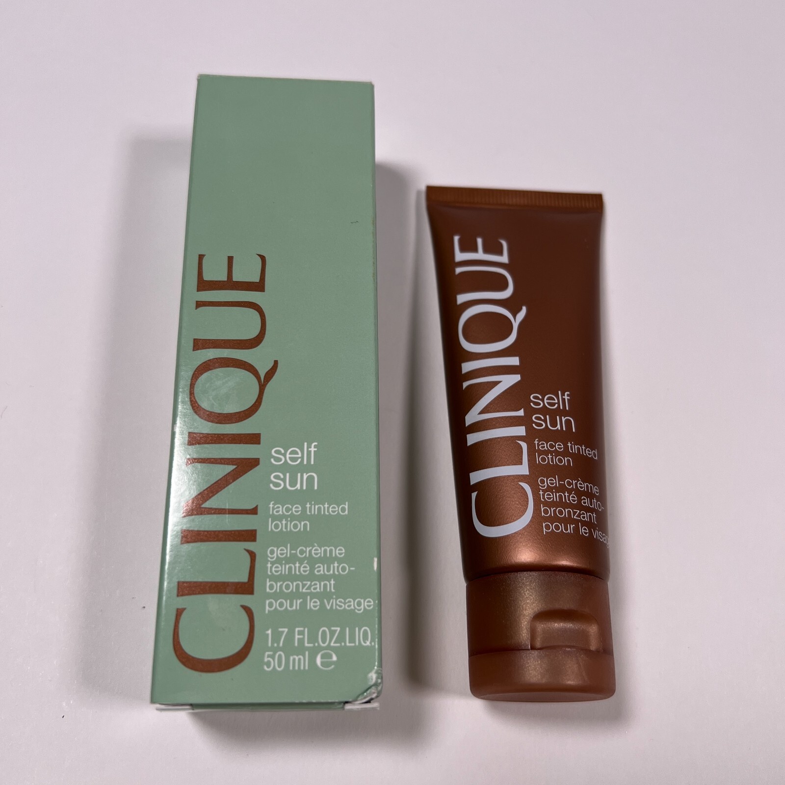 Clinique Self Sun Face Tinted Lotion Suntan 1.7 fl oz / 50 ml SEALED