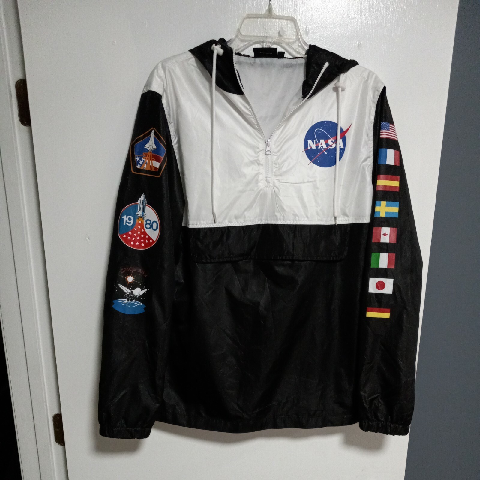 nasa windbreaker jacket