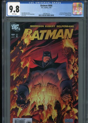 洋書 BATMAN #666 Batman #666 (1st Damian Wayne as Batman) CGC 9.8 WP | eBay