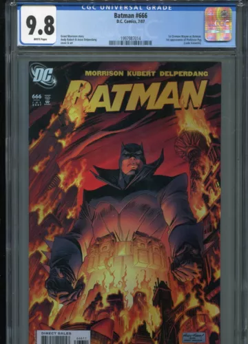 Batman #666  (1st Damian Wayne as Batman)   CGC 9.8  WP