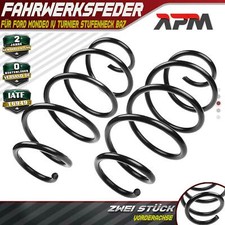 2x Federn Fahrwerksfeder Vorderachse für Ford Mondeo IV Turnier Stufenheck BA7