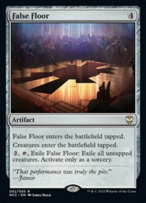 False Floor ~ Commander: Streets of New Capenna [ NM ] [ Magic MTG ]