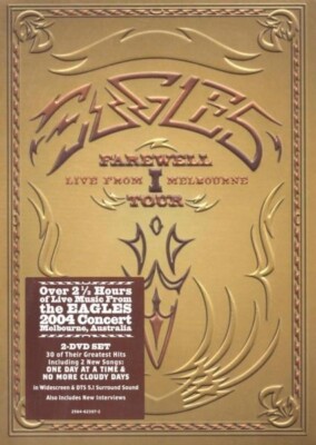 EAGLES ''FAREWELL 1 TOUR-LIVE FROM MELBOURNE'' 2 DVD NEU