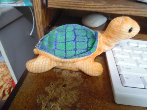 Ty Peekaboo turtle plush beanie baby babies -6" - Picture 3 of 3