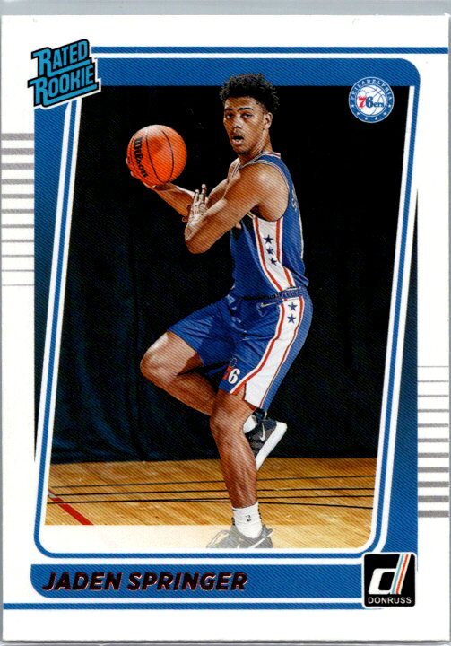 2021-22 Donruss #247 Jaden Springer Press Proof Silver