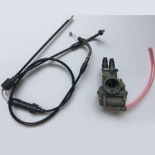 Carb Carburetor with Throttle Gas Cable For Yamaha PW80 PW 80 Y Zinger 1983-2006