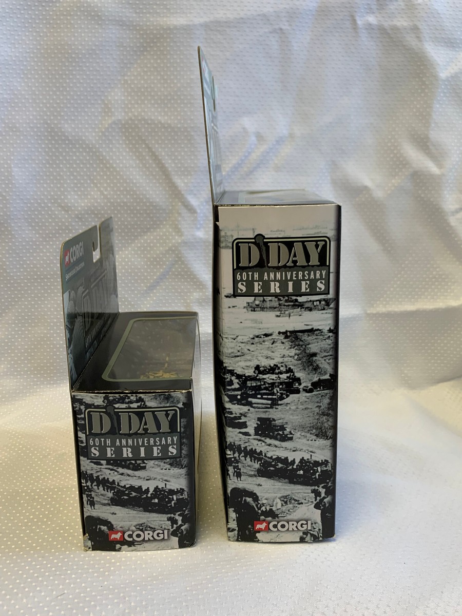Corgi D Day 60th Anniv Series Omaha Beach Set #4 & Panzer IV Tank