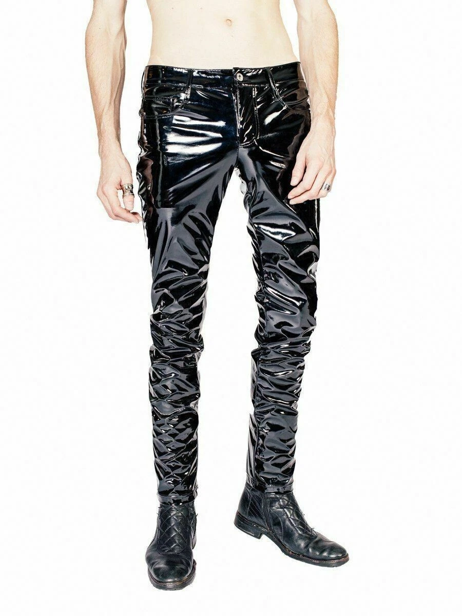 Vinyl skinny shop jeans