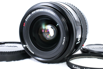 レンズ(ズーム) MINOLTA AF LENS 24-50mm F4 Minolta AF 24-50mm F4 Zoom Lens Minolta /Sony A-Mount [Near Mint