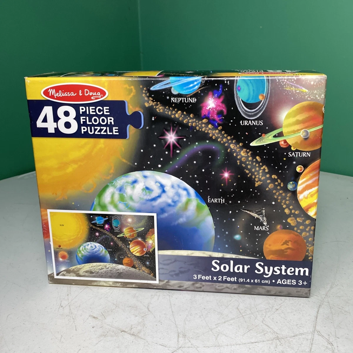 Melissa and cheap doug planet puzzle