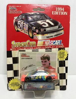 Jeff Gordon 24 NASCAR Stock Car 1994 Edition Die Cast Racing
