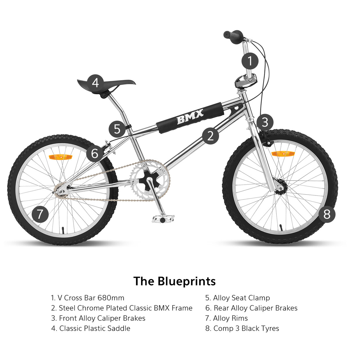 Progear Classic BMX Bike 20 inch 