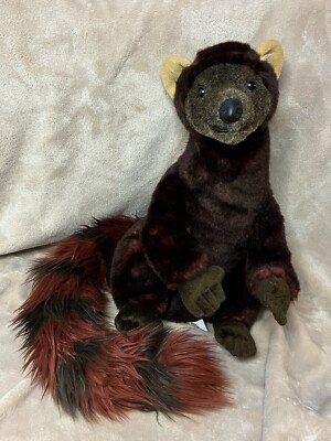 RARE Ring Tailed Mongoose Plush Badger Discovery Kids Stuffed Animal Toy Large