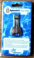 SplashID Key Safe 4 GB For PC or Mac. Secure Your Passwords on a USB Key.