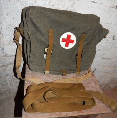 Buy Vintage Soviet Russian Army Rare Medic Bag Case USSR Red Cross