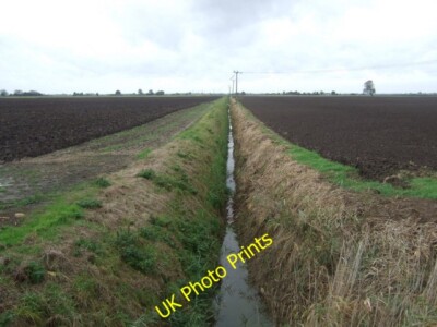 Foto 6x4 Abfluss von Twenty Foot Bank Chapel Hill \/TF2054 c2014
