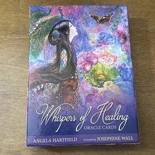 Whispers of Healing Oracle Tarot 50 Cards & Guidebook Angela Hartfield 2018