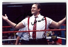 IRS Irwin R Schyster Autographed 4x6 Photo WWF Money Inc