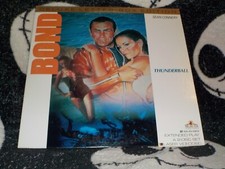 James Bond 007: Thunderball Letterbox Laserdisc LD Sean Connery Free Ship 50