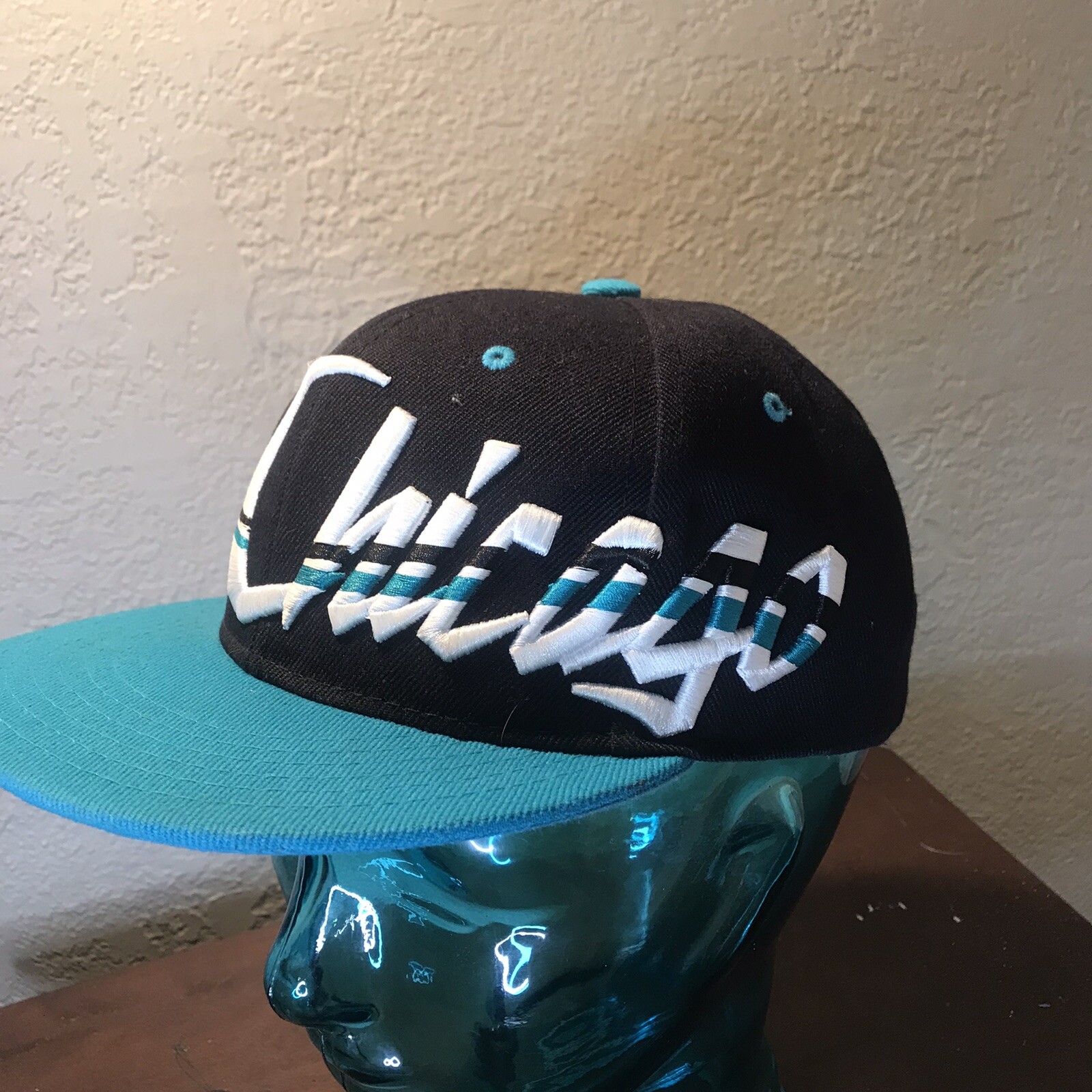 Chicago Snapback Hat Wrap Around Embroidered - image 4