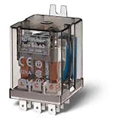 1Pc Finder 60.12.8.120.0040 General Purpose Relay, Dpdt 10A, 120V Ac Coil, Lock