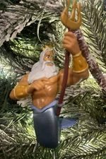 2025 Disney King Triton Christmas Tree Ornament The Little Mermaid New