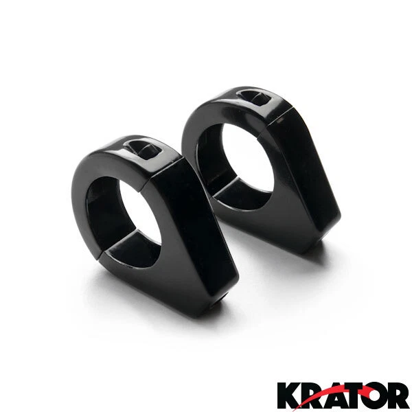 Abrazadera de horquilla de señal de giro 39 mm para Kawasaki Eliminator BN 125 250 600 900 Foto 3 de 4